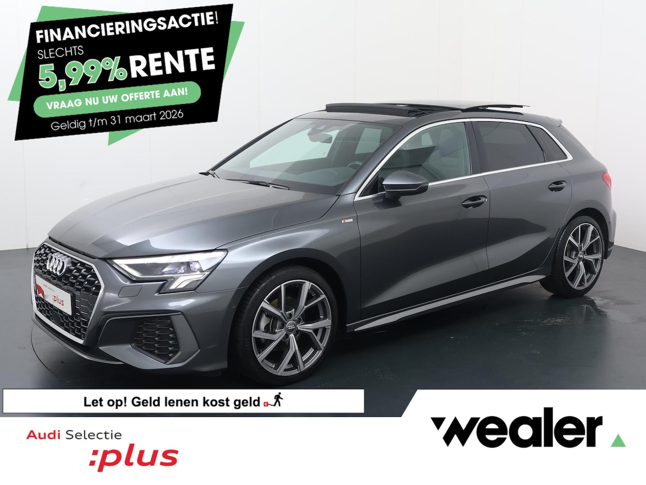 Audi A3 Sportback - 35 TFSI S edition | 150 PK | Automaat | Panoramadak | Climate control | S line | Parkeerse - AutoWereld.nl