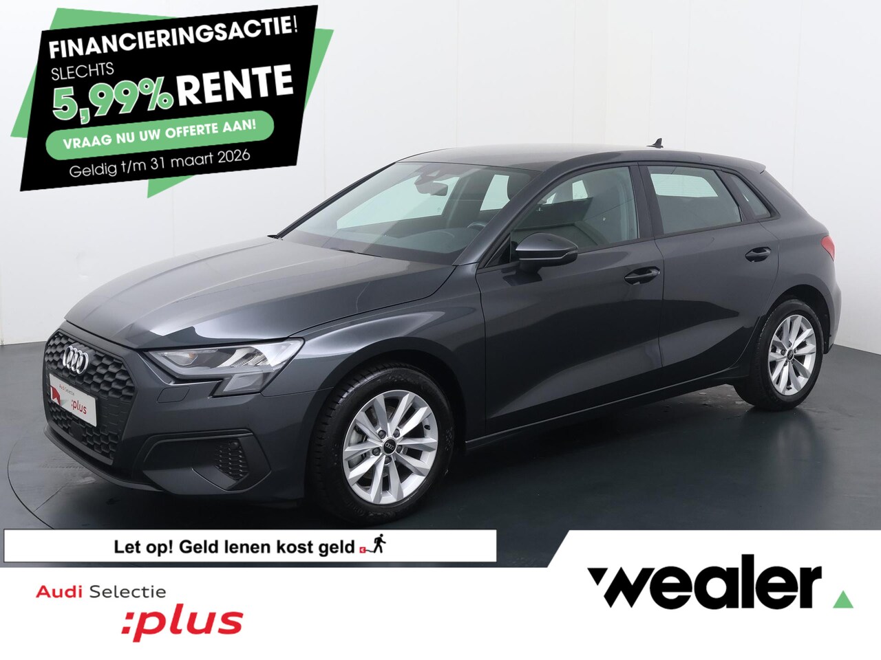 Audi A3 Sportback - 30 TFSI Pro Line | 110 PK | Automaat | Audi virtual cockpit | Climate control | Apple Carp - AutoWereld.nl