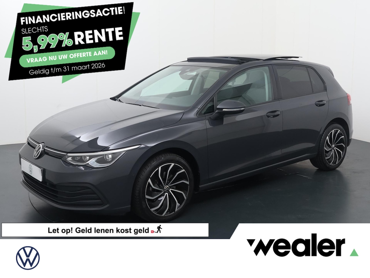 Volkswagen Golf - 1.5 TSI Life Business | 130 PK | Panoramadak | Achteruitrijcamera | Adaptive cruise contro - AutoWereld.nl