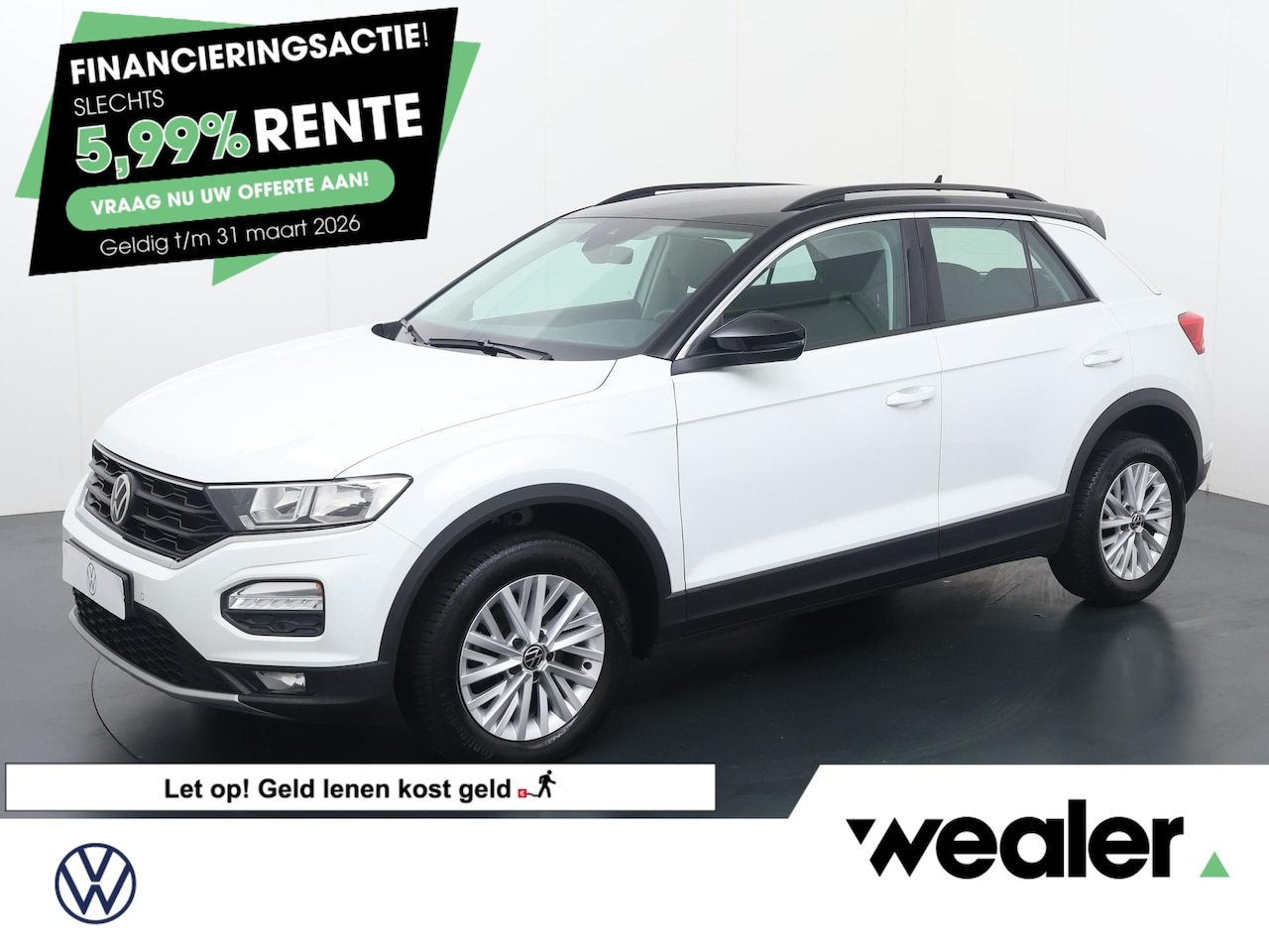 Volkswagen T-Roc - 1.0 TSI Style | 110 PK | Climate control | Navigatiesysteem | Adaptive cruise control | - AutoWereld.nl