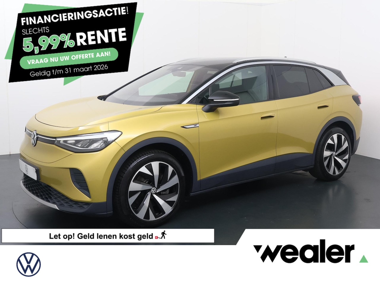 Volkswagen ID.4 - Business 77 kWh | 204 PK | Warmtepomp | 20" LM velgen | Navigatiesysteem | Adaptive cruise - AutoWereld.nl