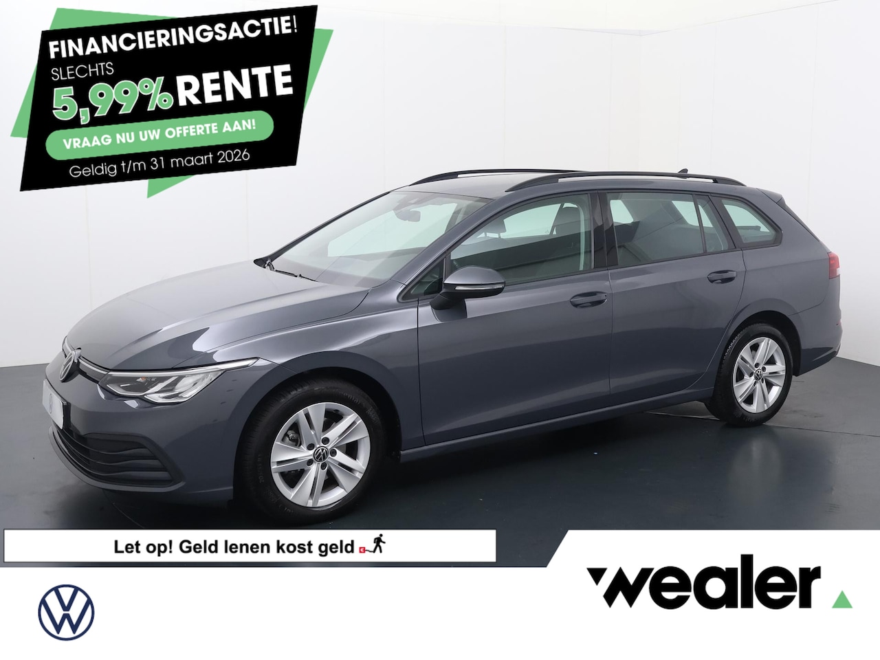 Volkswagen Golf Variant - 1.0 TSI Life | 110 PK | Achteruitrijcamera | Navigatiesysteem | Adaptive cruise control | - AutoWereld.nl