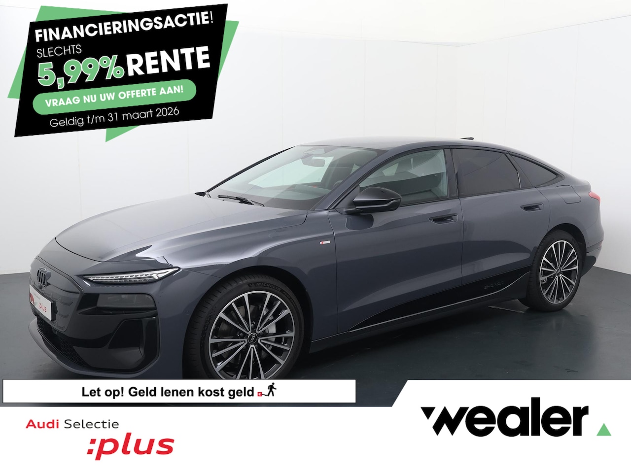 Audi A6 Sportback e-tron - Advanced edition performance 100 kWh | 367 PK | SoH 97% | Trekhaak | Warmtepomp | S line | - AutoWereld.nl