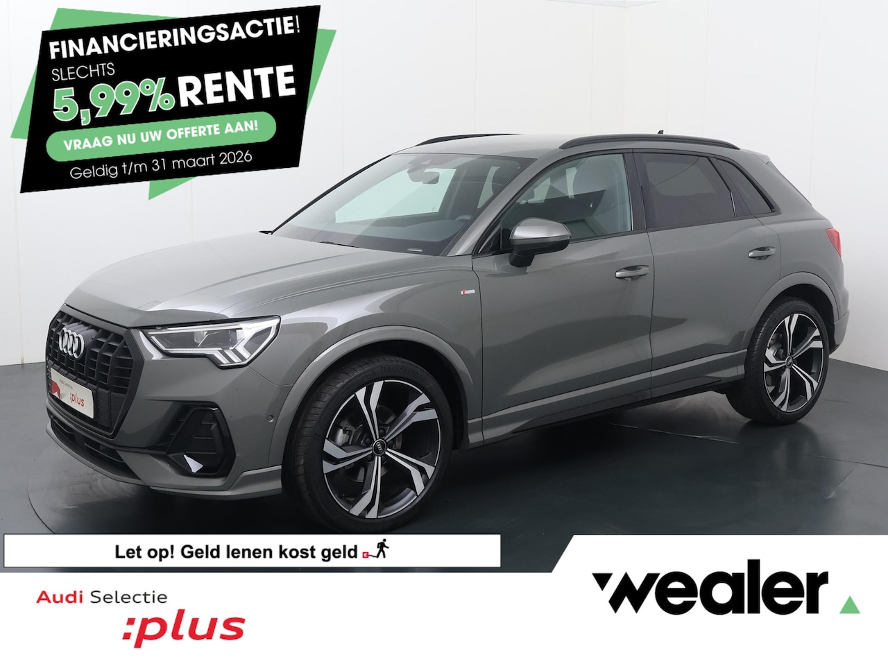 Audi Q3 - 35 TFSI S edition Competition | 150 PK | Automaat | Trekhaak | 360 Graden camera | Adaptiv - AutoWereld.nl