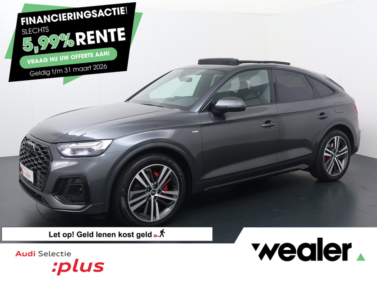 Audi Q5 Sportback - 55 TFSI e S edition | 367 PK | Automaat | SoH 92% | Multifunctioneel stuurwiel | Adaptive - AutoWereld.nl