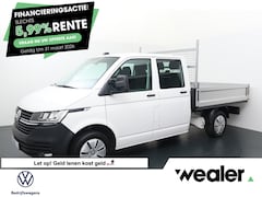 Volkswagen Transporter - 2.0 TDI L2H1 DC 30 Comfortline | 110 PK | Pick-Up | Dubbele Cabine | Trekhaak | Navigaties