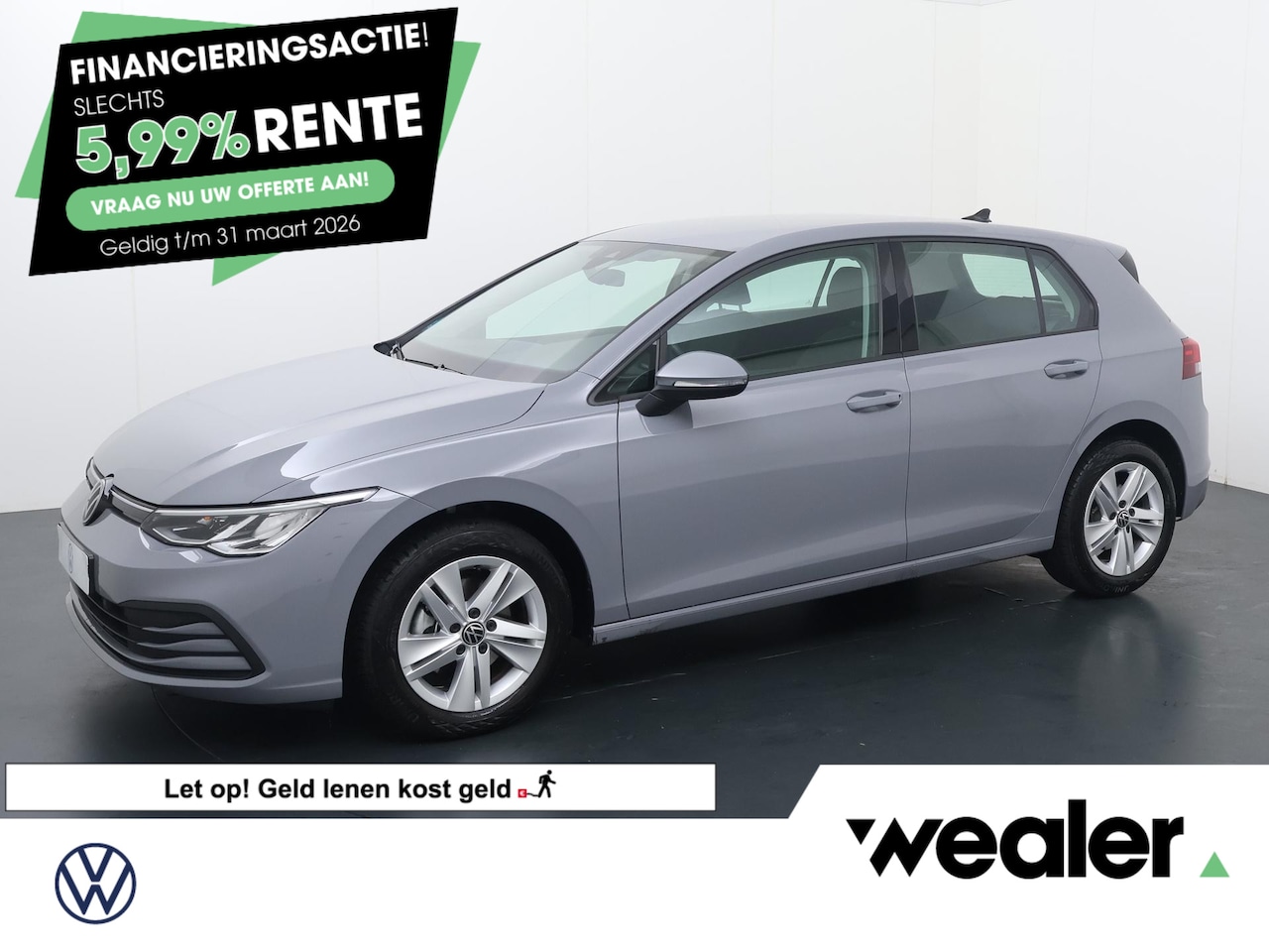 Volkswagen Golf - 1.0 eTSI Life | 110 PK | Automaat | Adaptive cruise control | Navigatiesysteem | - AutoWereld.nl
