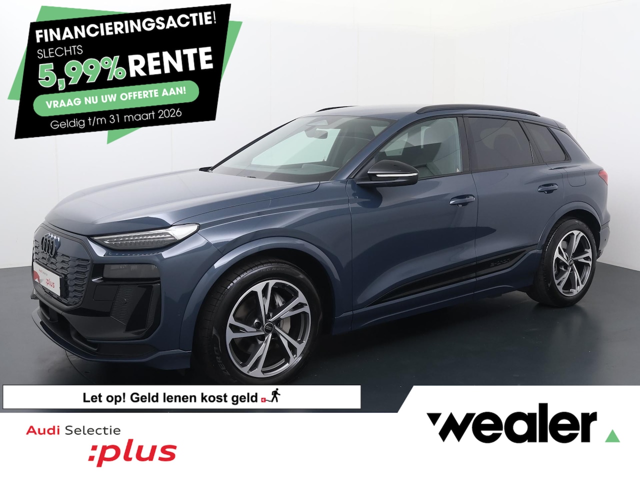 Audi Q6 e-tron - S edition 100 kWh | 388 PK | SoH 97% | Automaat | Multifunctioneel stuurwiel | Stoelverwar - AutoWereld.nl