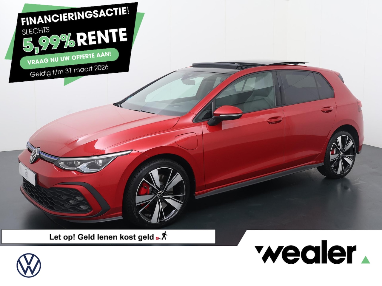 Volkswagen Golf - 1.4 eHybrid GTE | 245 PK | SoH 97% |  Panoramadak | Achteruitrijcamera | Voorstoelen verwa - AutoWereld.nl