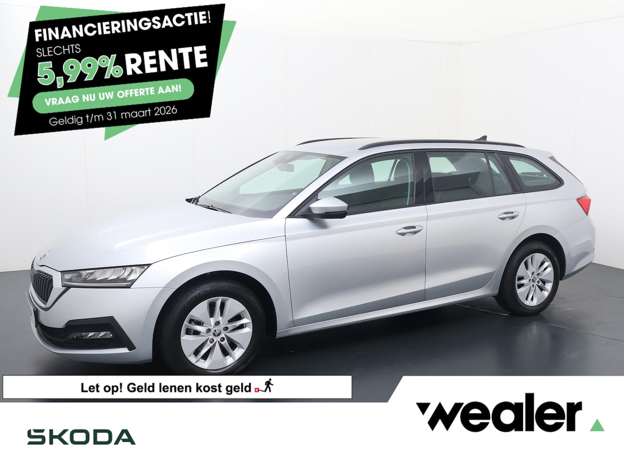 Skoda Octavia Combi - 1.0 TSI Ambition | 110 PK | Trekhaak wegklapbaar | LED verlichting | Apple Carplay/Android - AutoWereld.nl
