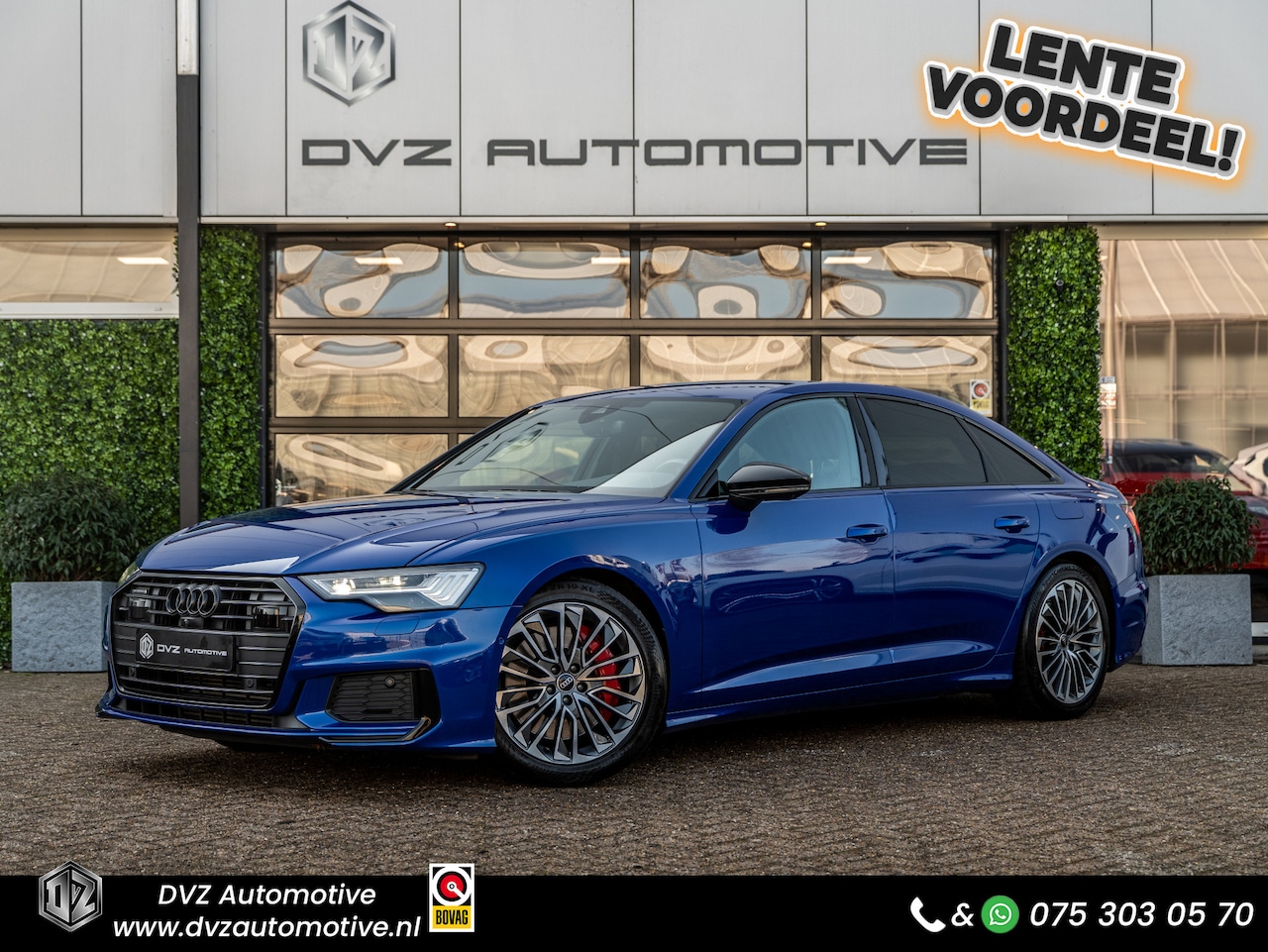 Audi A6 Limousine - 55 TFSI e quattro Pro Line S Competition | B&O Sound | Surrond View | ACC | BTW - AutoWereld.nl