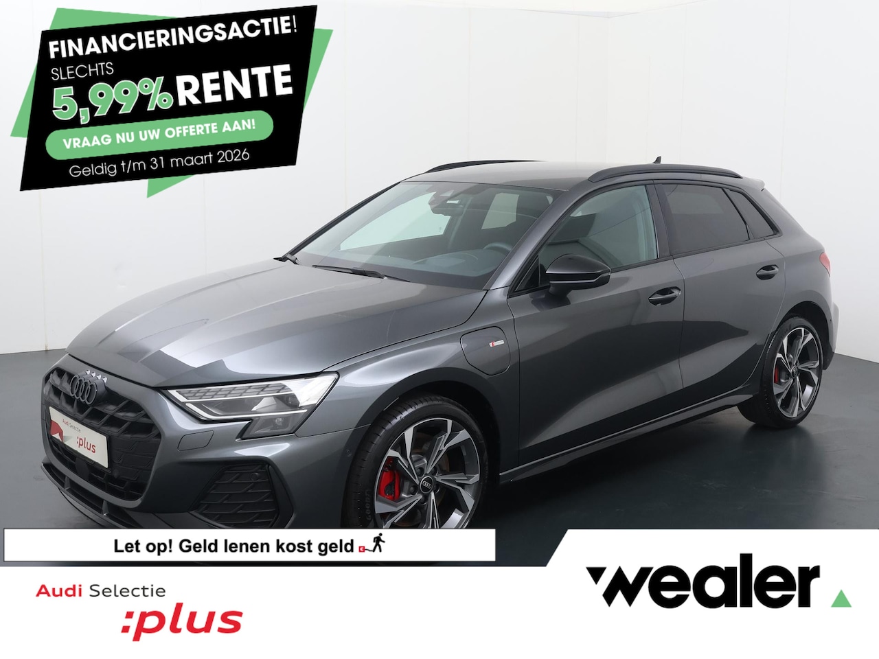 Audi A3 Sportback - 45 TFSI e S edition Competition | 272 PK | SoH 97% | Trekhaak | Head-up display | Adaptive - AutoWereld.nl