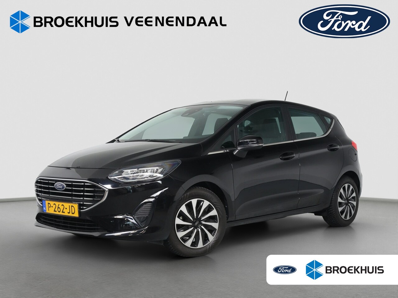Ford Fiesta - 1.0 Hybrid Titanium 125pk | Cruise Control | Navigatie | Apple Carplay | Parkeersensoren | - AutoWereld.nl