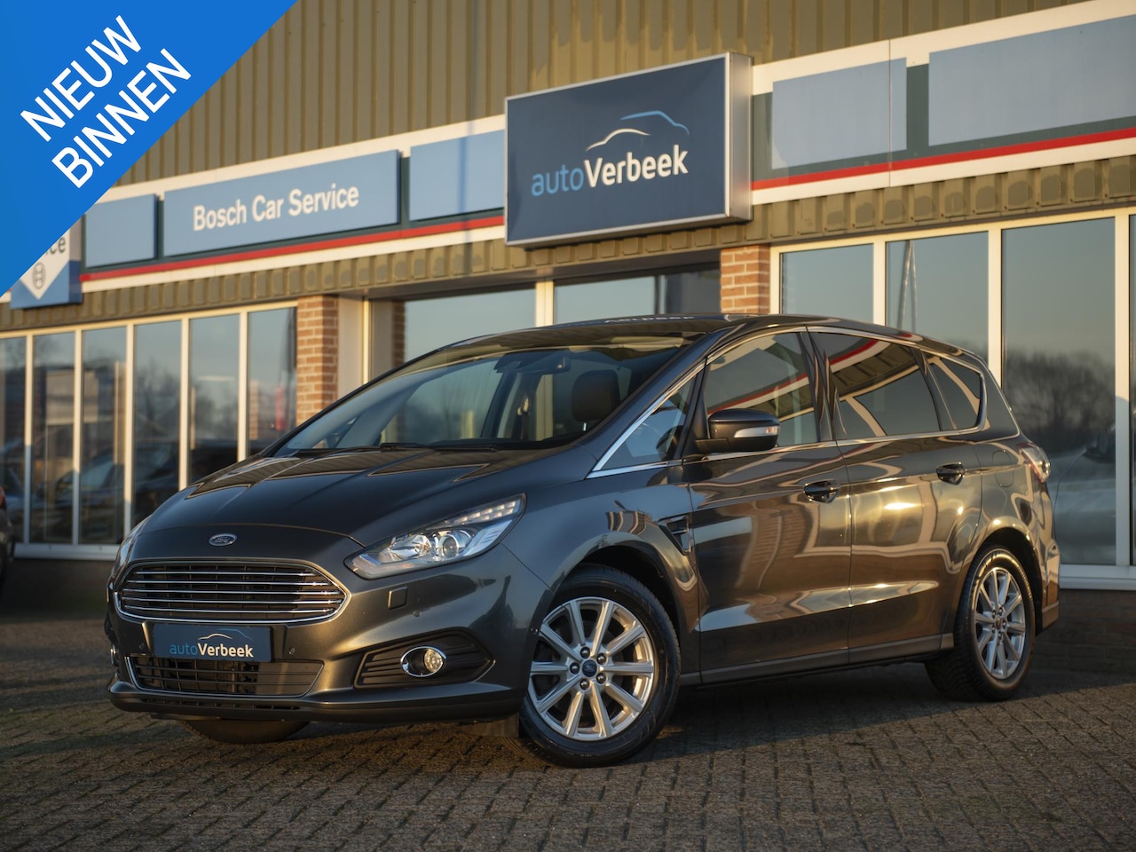 Ford S-Max - 1.5 160pk Titanium 7p. | Pano | Navi & Apple Carplay/Android Auto | Elektr. achterklep | K - AutoWereld.nl