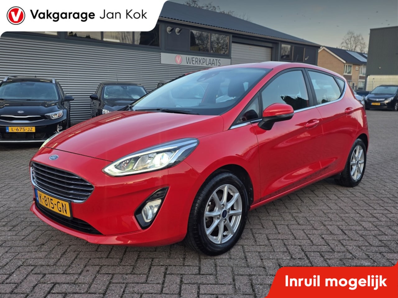 Ford Fiesta - 1.0 EcoB.Hy. Titanium 125pk, apple carplay/andriod - AutoWereld.nl