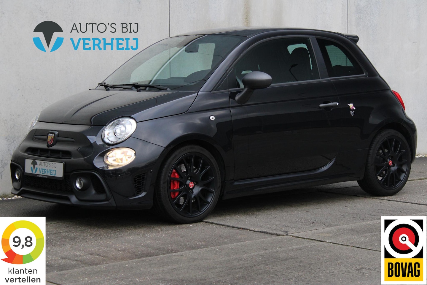 Fiat 500 Abarth - 1.4 T-Jet Competizione 70th Anniversary / AUTOMAAT / DEALERONDERHOUDEN / BREMBO / XENON - AutoWereld.nl
