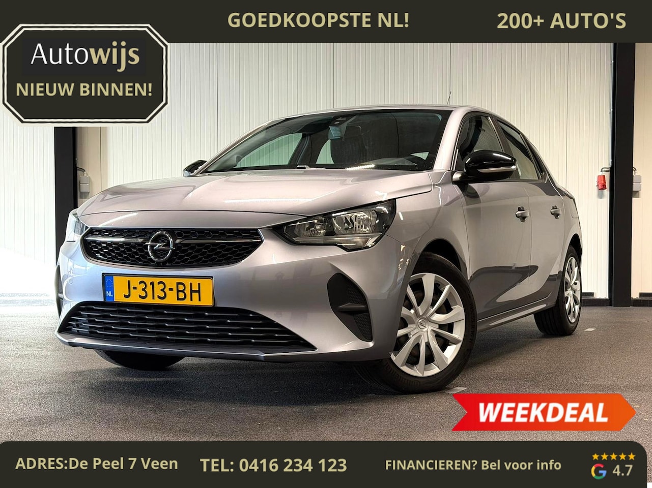 Opel Corsa - 1.2 Edition|NAVI|D-RIEM VV|CARPLAY|NL AUTO| - AutoWereld.nl