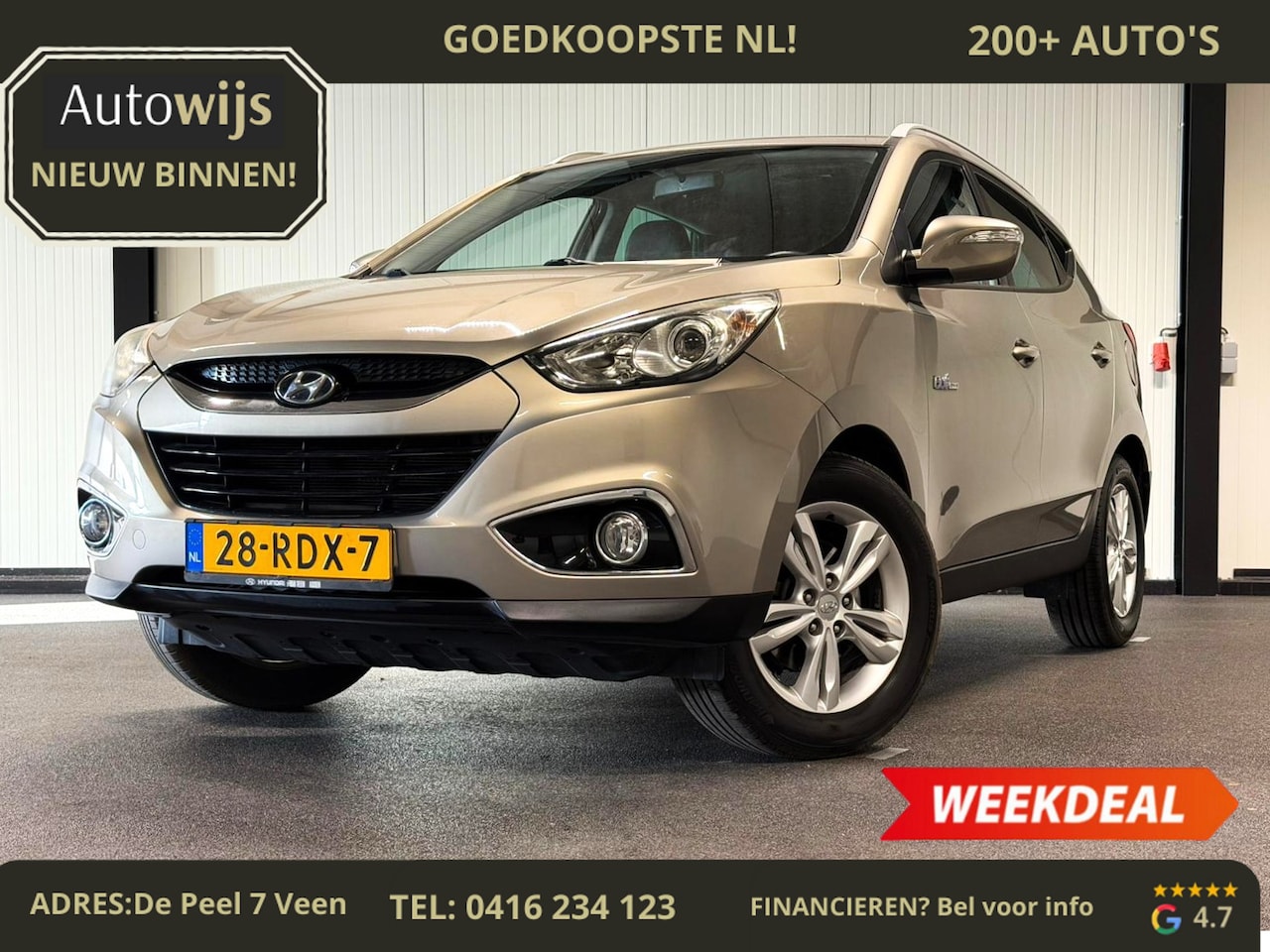 Hyundai ix35 - 1.6i GDI Business Edition|TREKHAAK|NAVI|CLIMA|NL AUTO - AutoWereld.nl