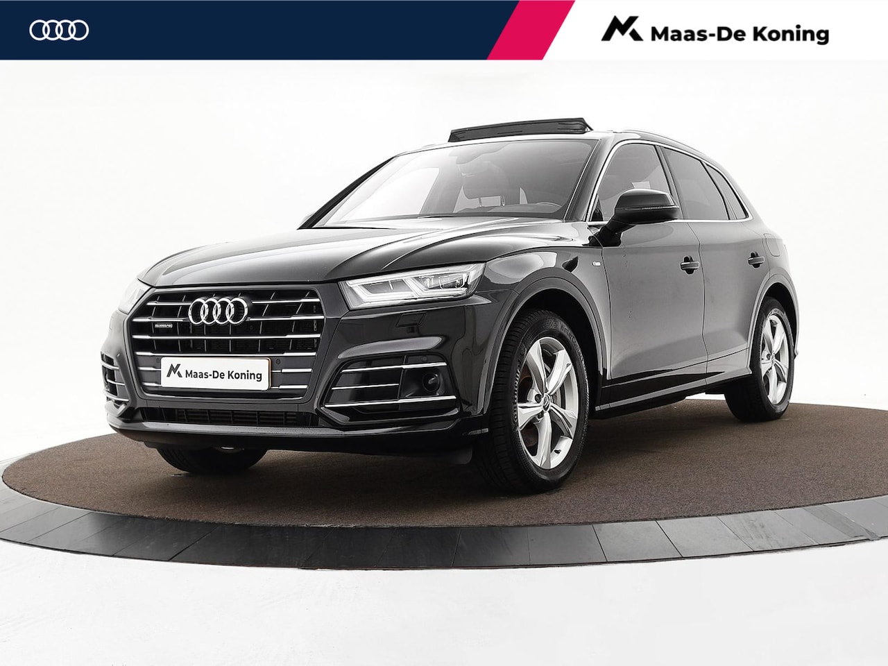 Audi Q5 - 55 TFSIe 367pk S-tronic Quattro Competition · Panoramadak · S-line · Elek. Trekhaak · Luch - AutoWereld.nl