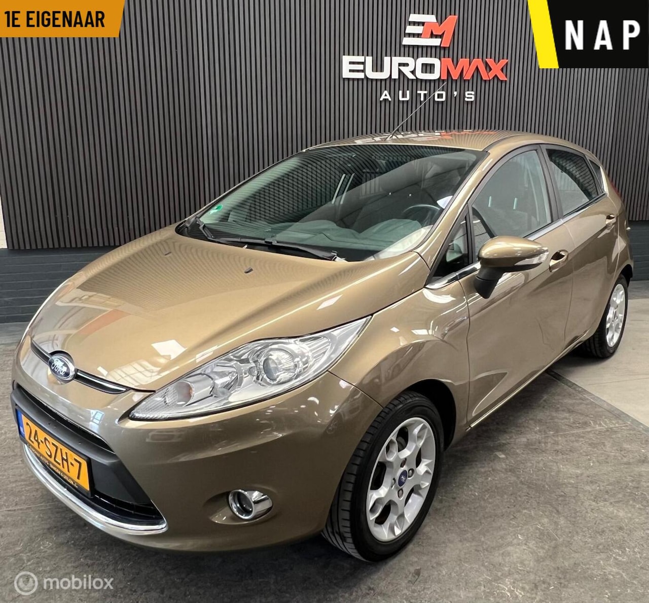 Ford Fiesta - 1.6 Titanium 1e Eigenaar - NAP - Parkeer Sensor - AutoWereld.nl