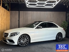 Mercedes-Benz C-klasse - 200 Prestige AMG|Pano|Cam|Led|Sfeer|Lane