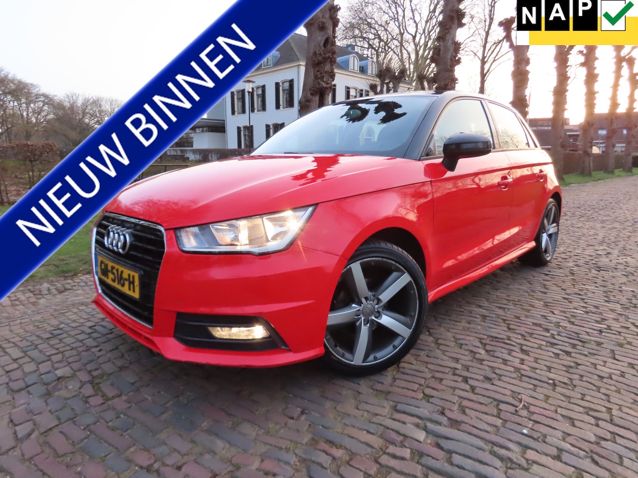 Audi A1 Sportback - 1.0 TFSI Adrenalin S-Line 1E Eigenaar Airco Cruisecontrol Carplay Navigaitie 5 Drs Isofix - AutoWereld.nl