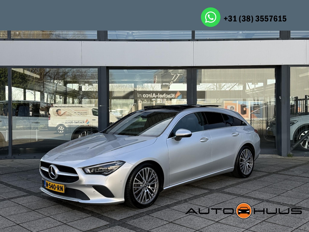 Mercedes-Benz CLA-klasse Shooting Brake - Aut. 200 Sol. AMG Sport Ed. | Navi | Panorama | Camera | LED - AutoWereld.nl