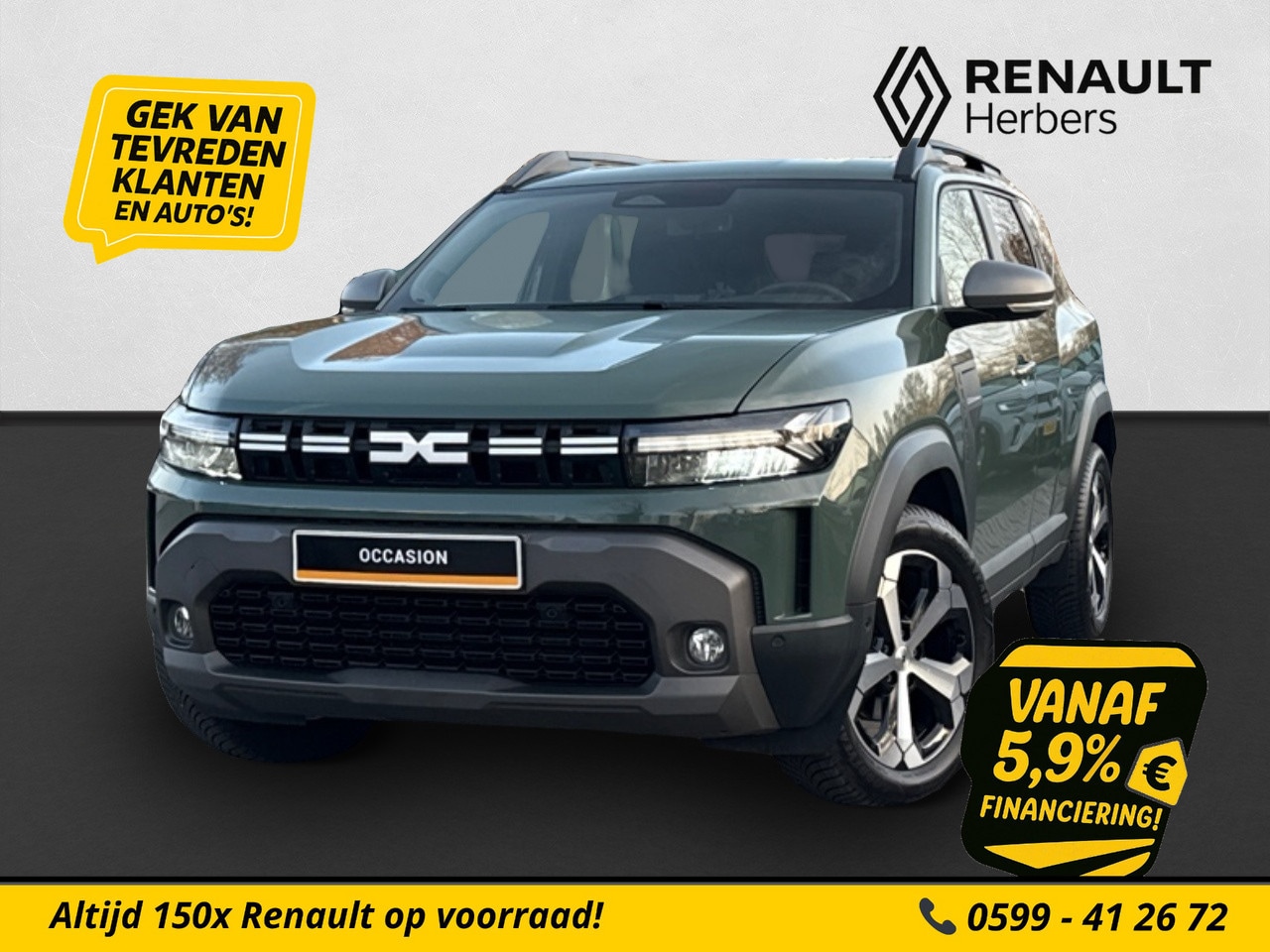 Dacia Duster - 1.6 Hybrid 140 Journey AUTOMAAT NAVI / KEYLESS / 18 INCH / ALL SEASON / CAMERA - AutoWereld.nl