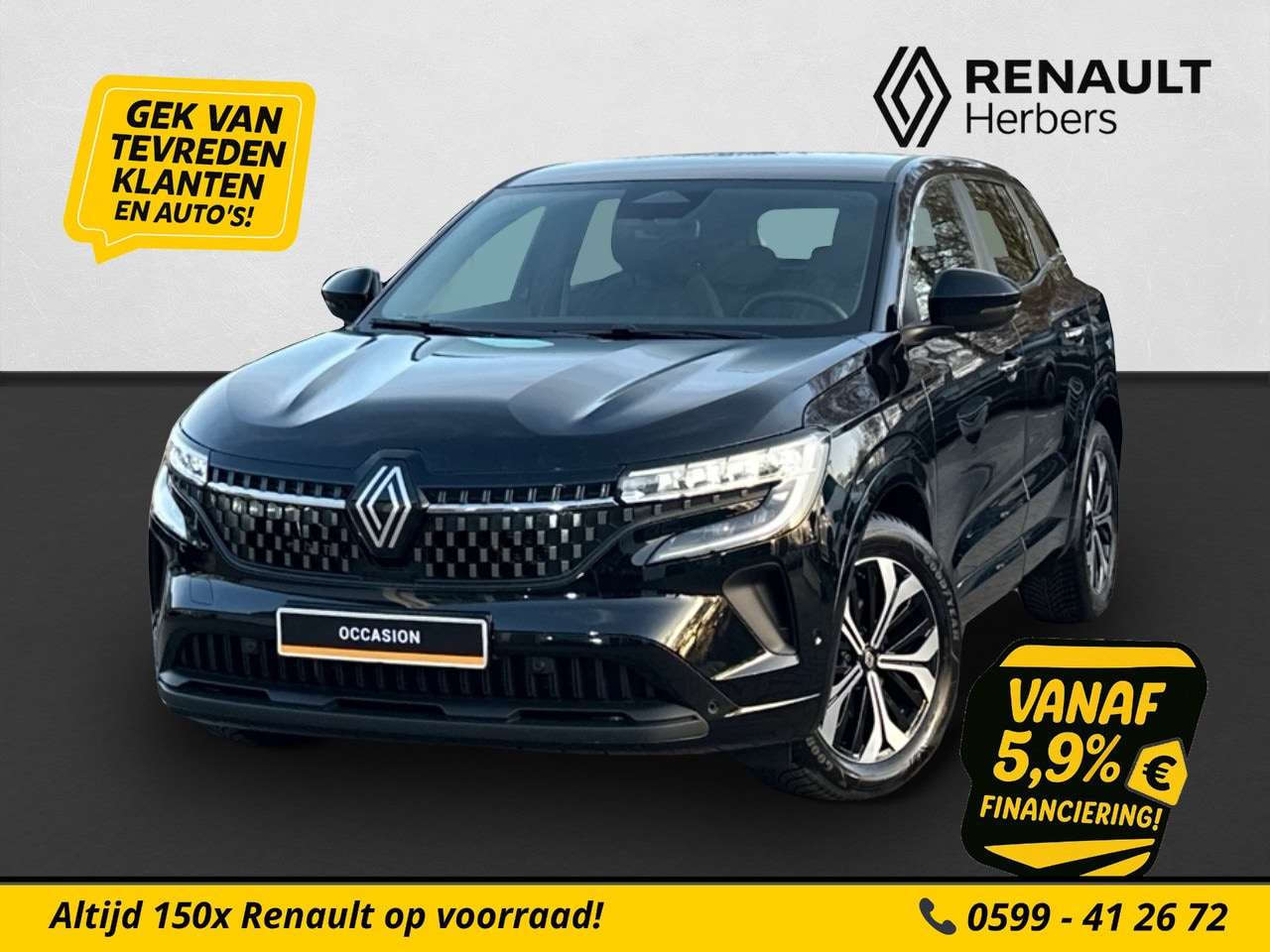 Renault Austral - 1.3 mild hybrid 160 EDC Evolution / AUTOMAAT / NAVI / 18 INCH / STOELVERWARMING / ALL SEAS - AutoWereld.nl