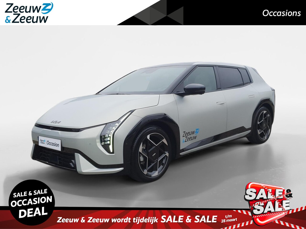 Kia EV4 - GT-PlusLine 81.4 kWh | Stoel verwarming en ventilatie | Panorama schuifdak | Rondom Camera - AutoWereld.nl