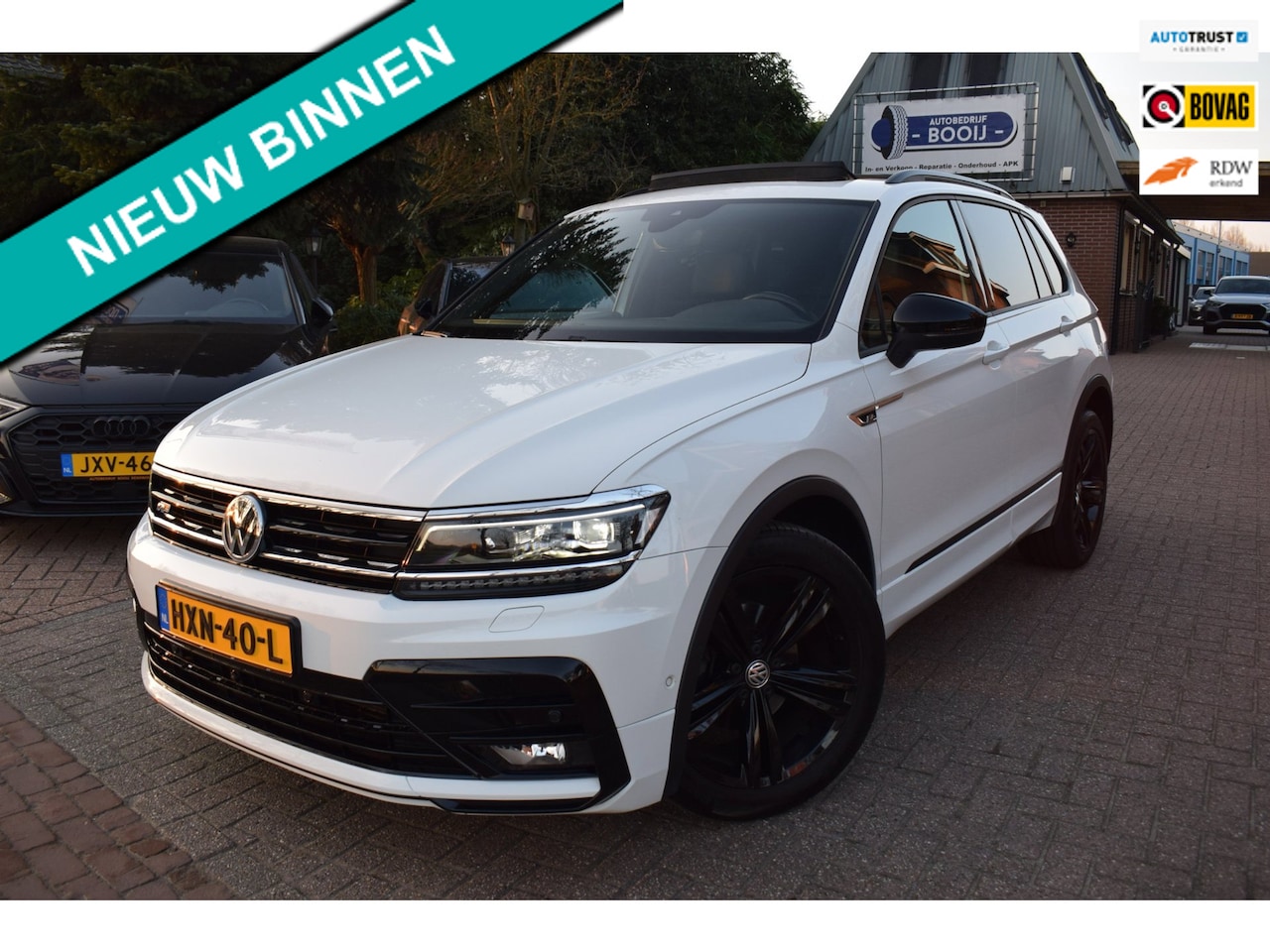 Volkswagen Tiguan - 1.5 TSI ACT 3 X R-LINE AUTOM/PANO DAK/AIRCO-ECC/ADAP CRUISE/LEDER/MEMORY/CAMERA/NAVI/CARPL - AutoWereld.nl