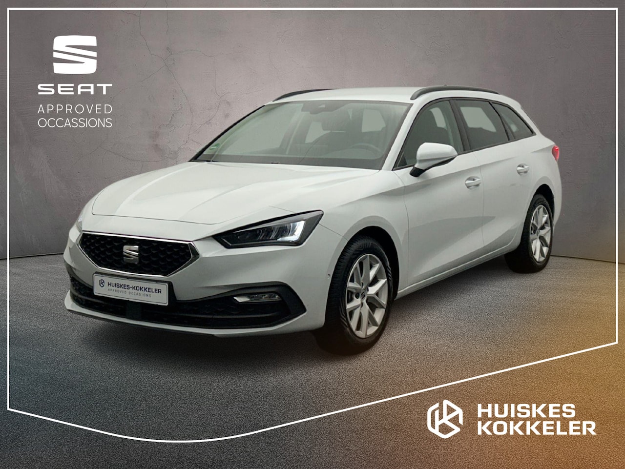 SEAT Leon Sportstourer - Style Business Intense 1.5 eTSI 150pk DSG Automaat Adaptive cruise control, Navigatie, Ach - AutoWereld.nl