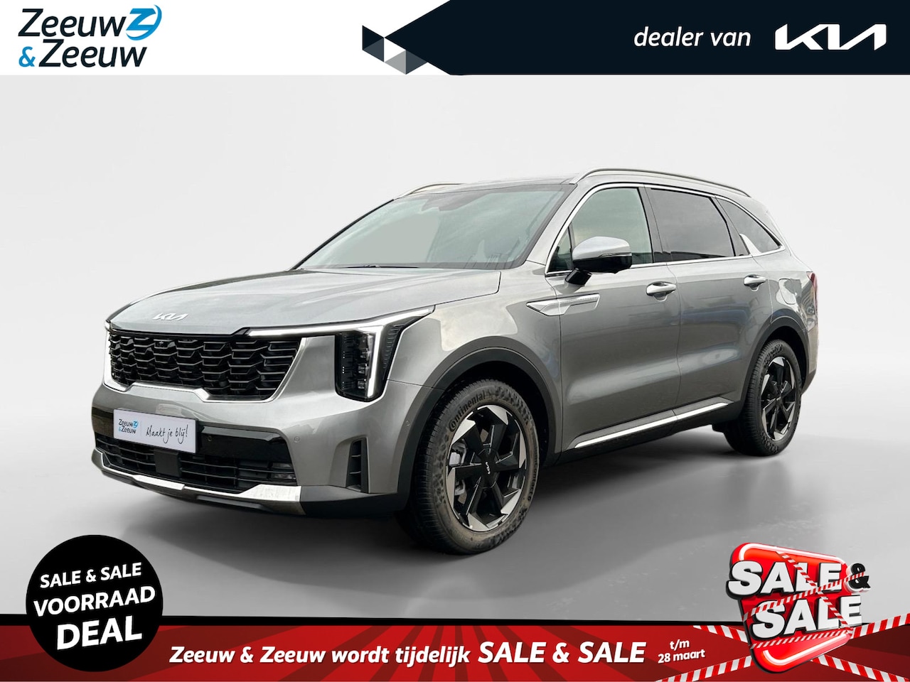 Kia Sorento - 1.6 T-GDi Plug-in Hybrid 4WD ExecutiveLine 7p. UIT VOORRAAD LEVERBAAR | 253 pk | Head-up d - AutoWereld.nl