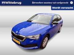 Skoda Scala - 1.0 TSI Active / CRUISE/ AIRCO/ LED/ MULTIMEDIA/ LEDER STUUR/ RUIM/ ZUINIG