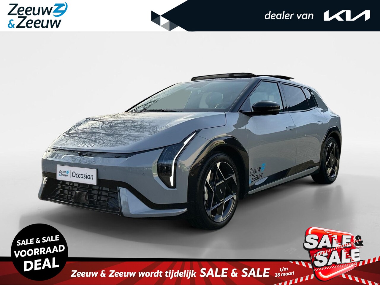 Kia EV4 - GT-PlusLine 81.4 kWh | 17% Bijtelling | Direct leverbaar | Demo | Schuif-/Kanteldak | Stoe - AutoWereld.nl