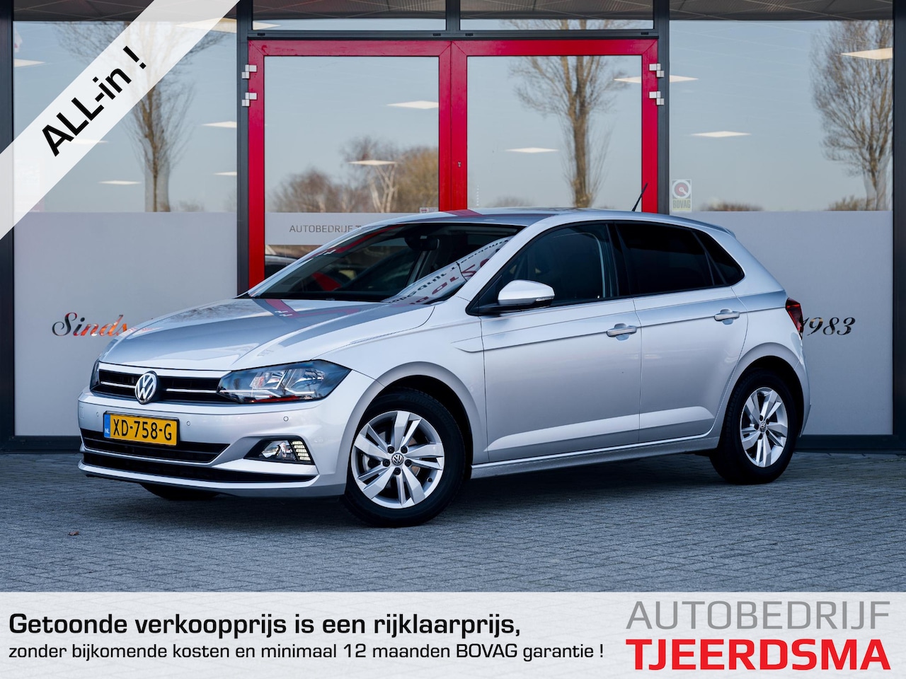 Volkswagen Polo - 1.0 TSI Comfortline | Origineel NL | 1e Eigenaar | Camera | Navigatie | Airco | Adaptieve - AutoWereld.nl
