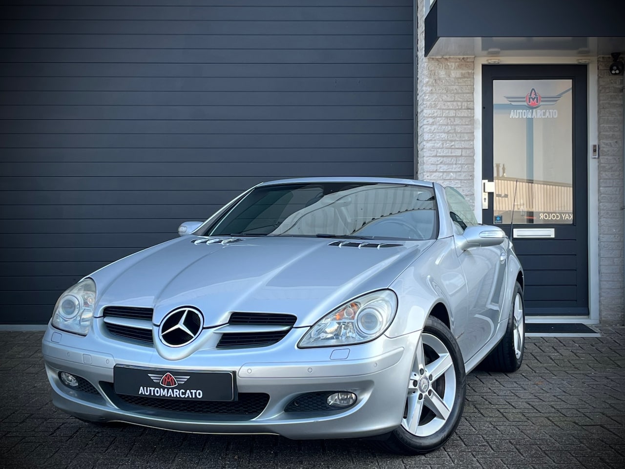 Mercedes-Benz SLK-klasse - 200 Kompressor | Automaat | Leder | Xenon | Cruise | Airco | Windscherm | 144.000 km | NAP - AutoWereld.nl