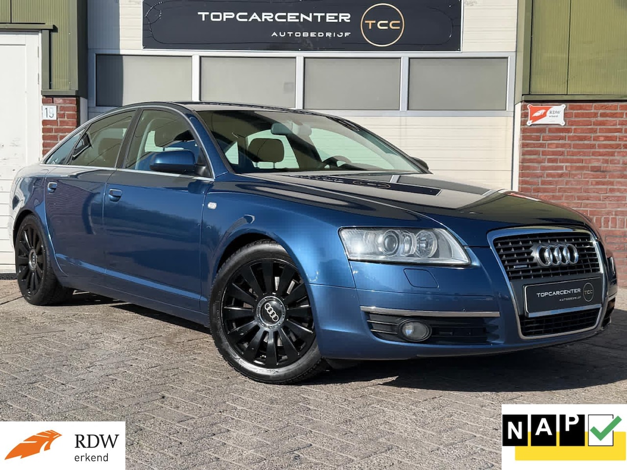 Audi A6 Limousine - 3.2 FSi quattro/AIRCO/LEER/STOELV/APK/NAP - AutoWereld.nl
