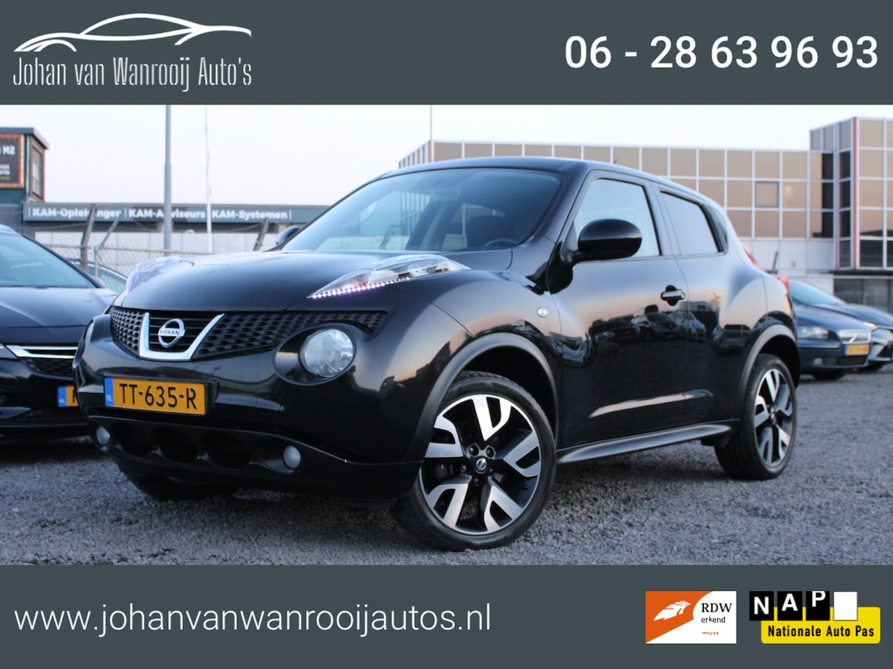 Nissan Juke - 1.6 Tekna/NAVI/CAMERA/AIRCO/NW APK - AutoWereld.nl