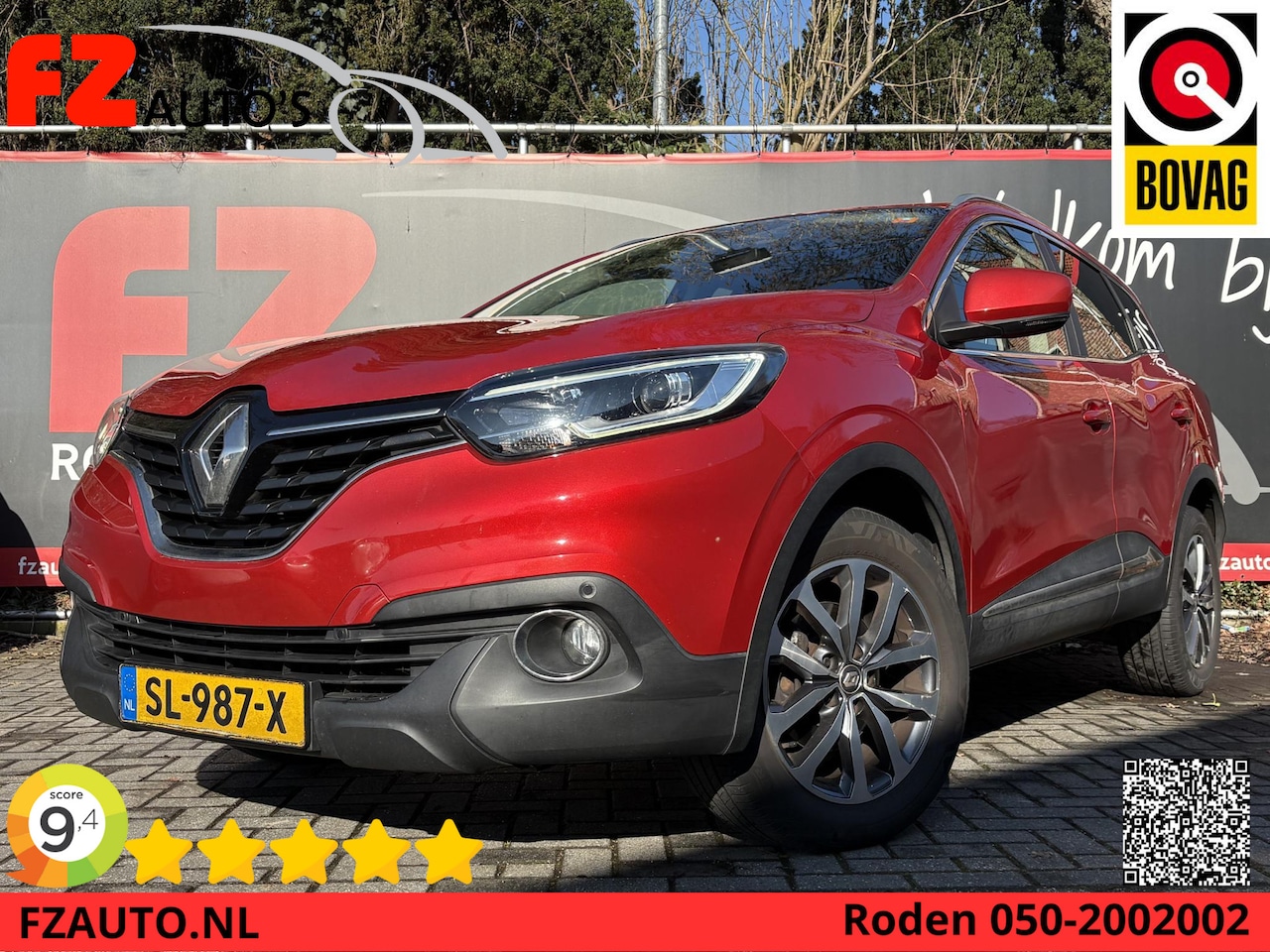 Renault Kadjar - 1.2 TCe Limited - Navigatie - Climate Controle - Trekhaak - Parkeersens V+A - AutoWereld.nl