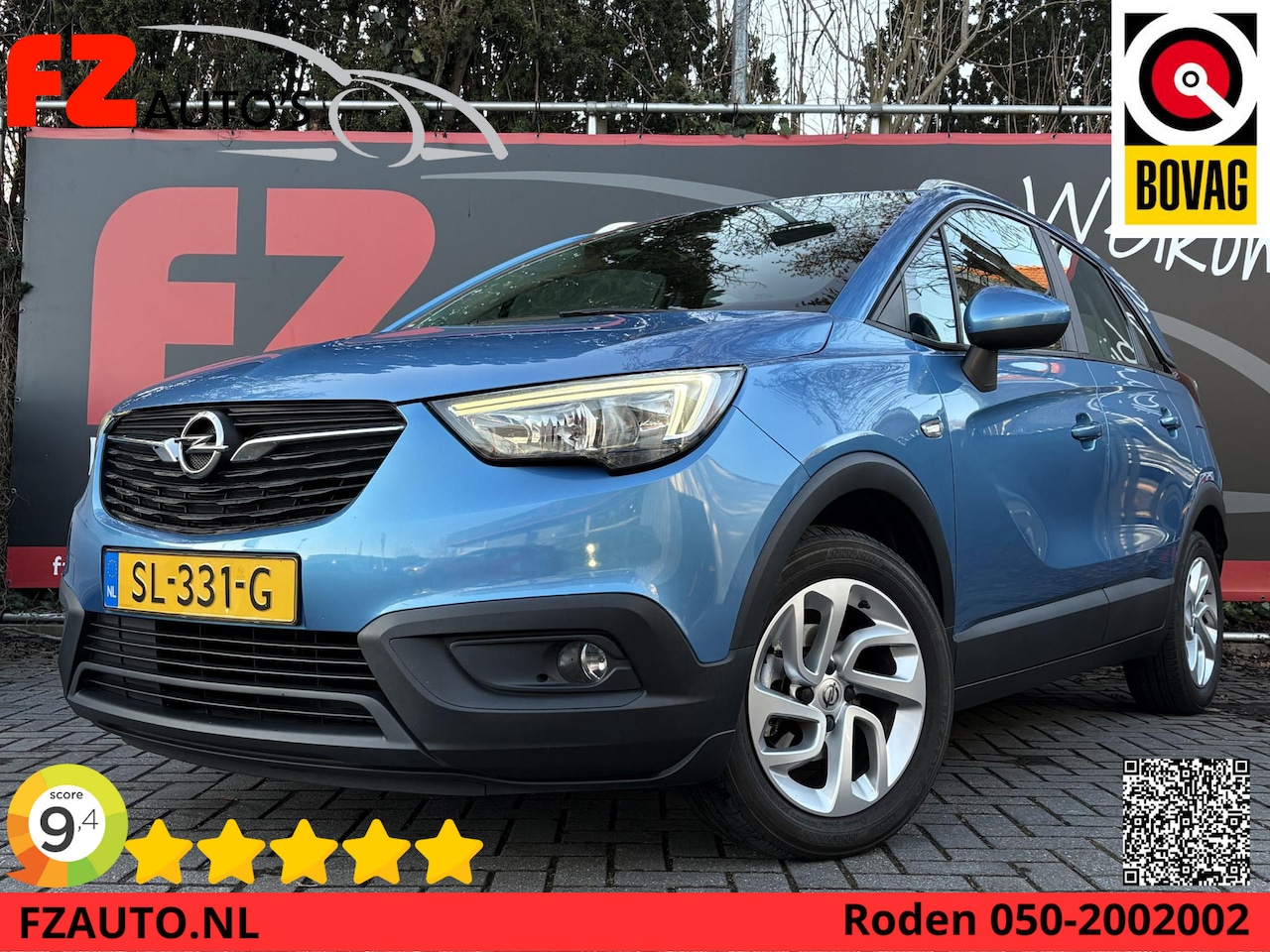 Opel Crossland X - 1.2 Innovation - Navigatie - Airconditioning - Apple Carplay & Android Auto - AutoWereld.nl