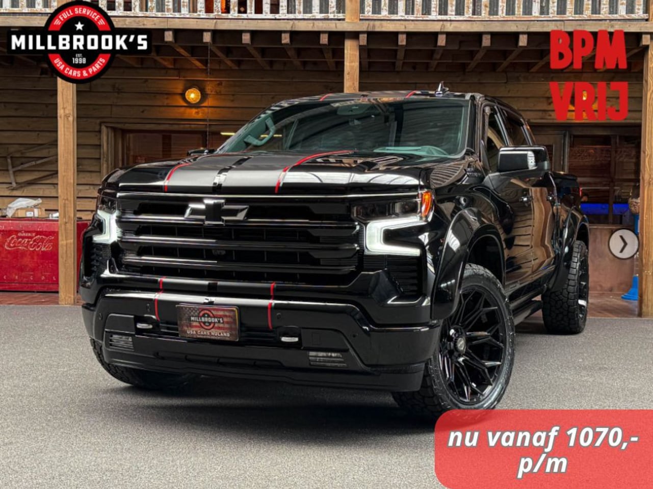Chevrolet Silverado - high country 6.2 V8 | BTW Auto | Zakelijke Lease | 4x4 | LPG | WIDEBODY | - AutoWereld.nl
