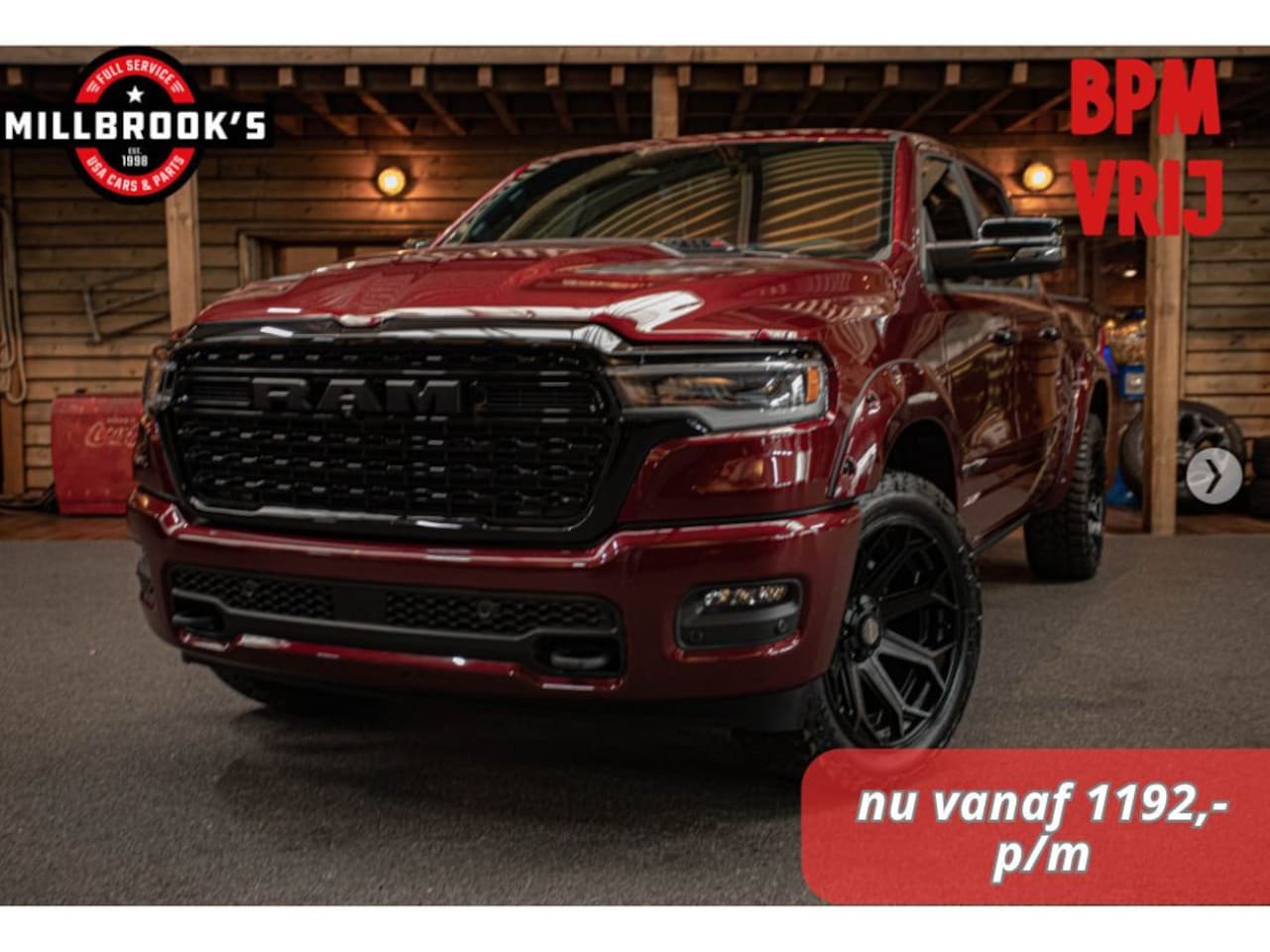 Dodge Ram 1500 - limited H/O 540PK | BTW Auto | Zakelijke Lease | 4x4 | LPG | WIDEBODY | - AutoWereld.nl
