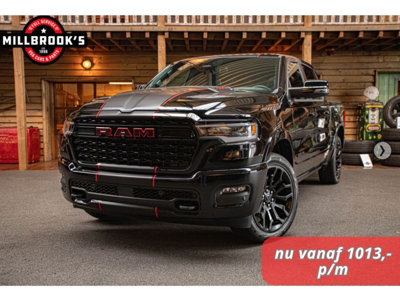 Dodge Ram 1500 - limited H/O 540PK | BTW Auto | Zakelijke Lease | 4x4 | - AutoWereld.nl