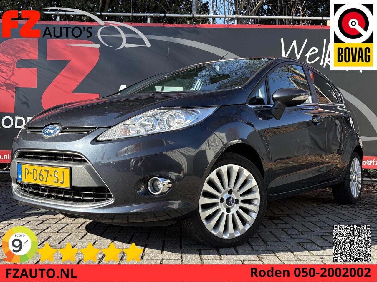 Ford Fiesta - 1.25 Trend - Airconditioning - Voorruitverwarming - Keyless Entry & Start - AutoWereld.nl