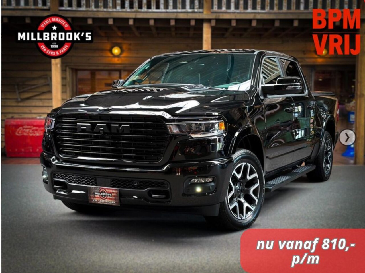Dodge Ram 1500 - Laramie Sport | BPM VRIJ | Zakekelijke Lease | BTW Auto | - AutoWereld.nl