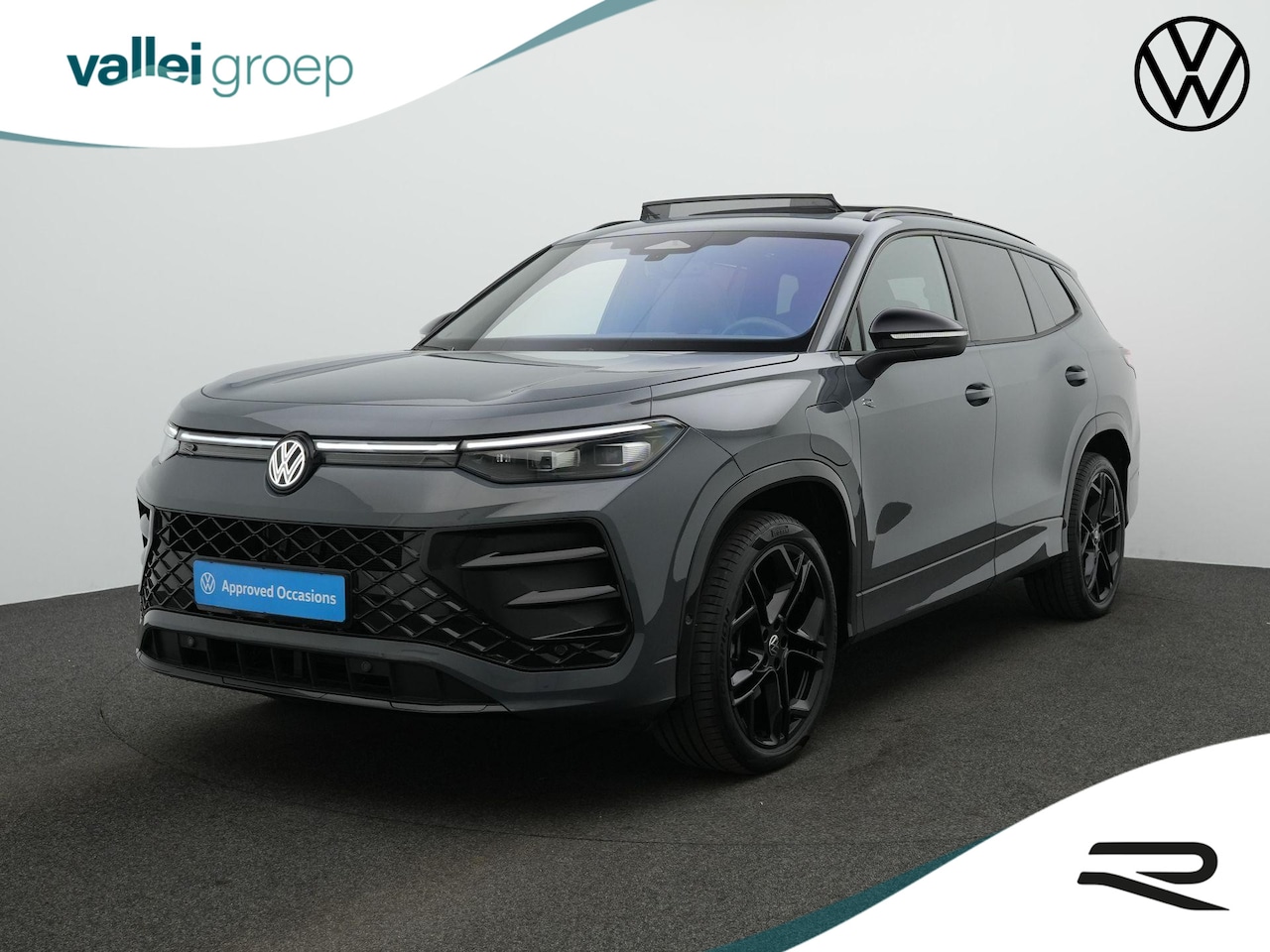 Volkswagen Tayron - 1.5 eHybrid 204 pk R-Line Edition | Panoramadak | Adaptief onderstel | Stuur-/achterbankve - AutoWereld.nl