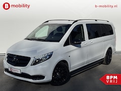 Mercedes-Benz V-klasse - 124 CDI LANG Dubbel Cabine Leer Trekhaak | Adaptive Cruise Control | Apple CarPlay | Achte