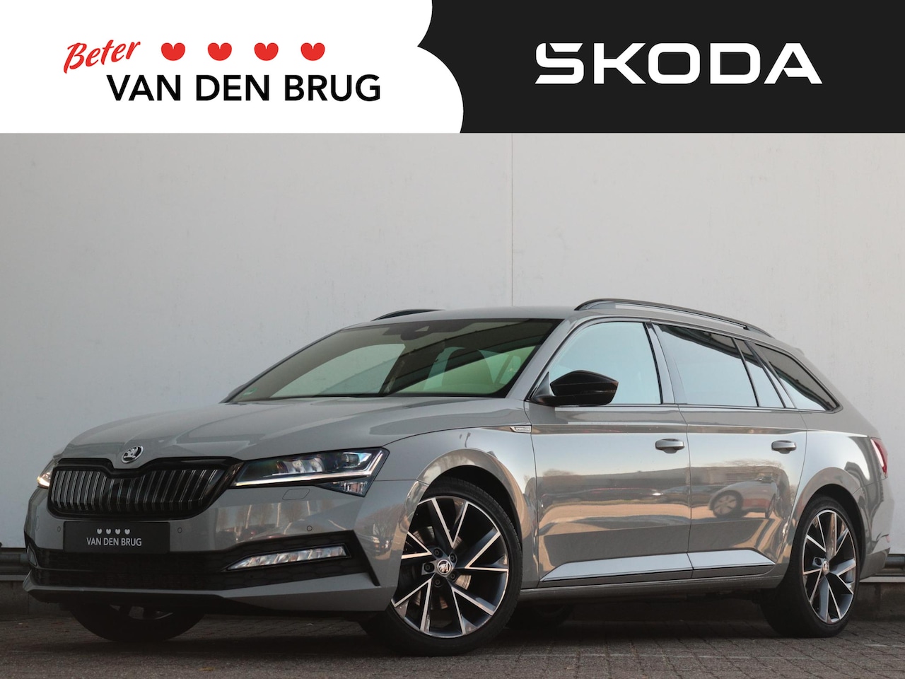 Skoda Superb - 1.4 TSI iV Sportline Business | Wegklapbare trekhaak | Stoel & stuurverwarming | Elektrisc - AutoWereld.nl