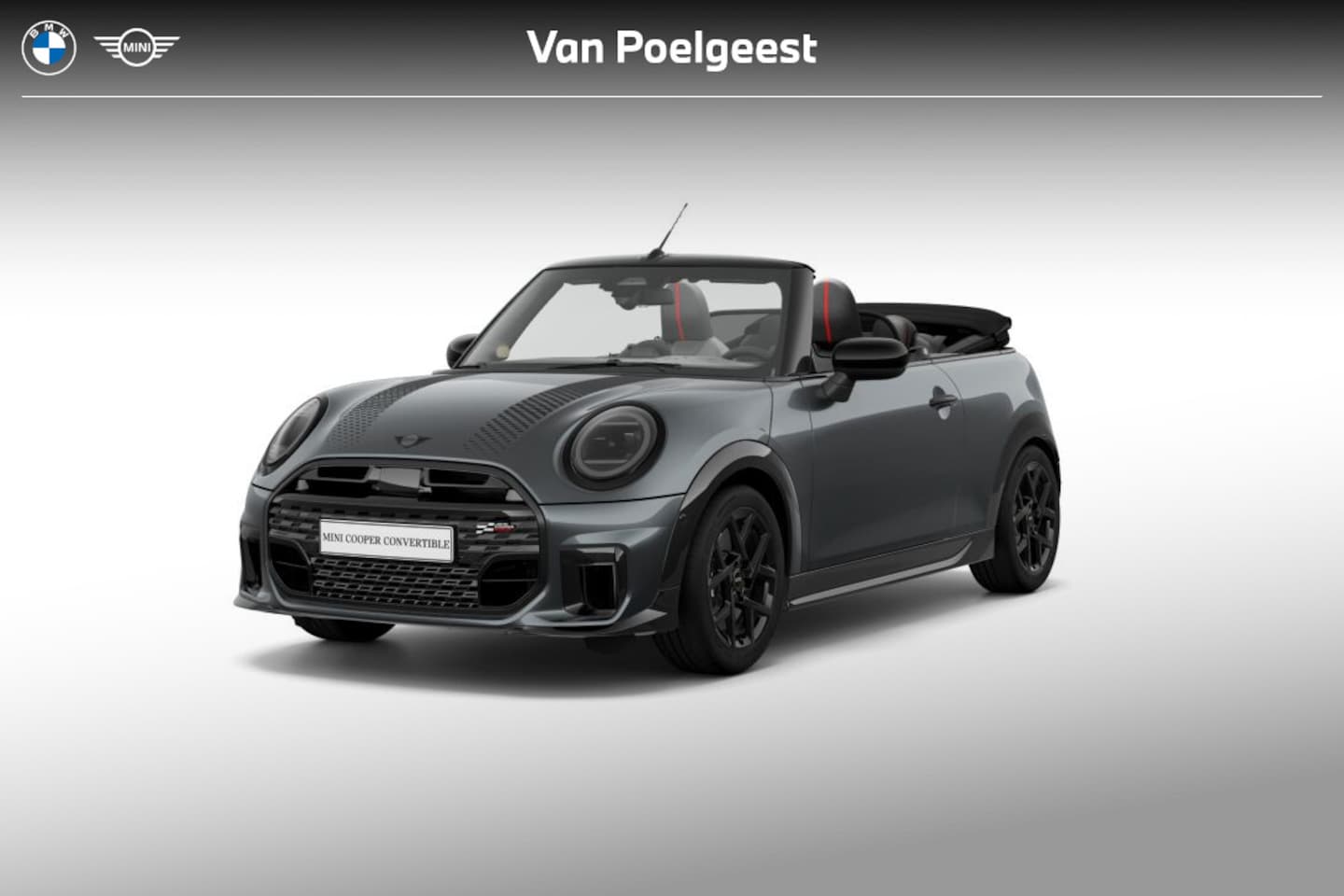 MINI Cabrio - Cooper 2.0 Cooper C John Cooper Works M | 17 inch John Cooper Works Sprint Spoke Black - AutoWereld.nl